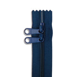 YKK #4.5 Nylon Coil Long Pull Two-Way Head-To-Head Bag Zipper