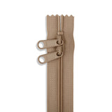 YKK #4.5 Nylon Coil Long Pull Two-Way Head-To-Head Bag Zipper