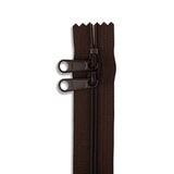 YKK #4.5 Nylon Coil Long Pull Two-Way Head-To-Head Bag Zipper