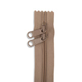 YKK #4.5 Nylon Coil Long Pull Two-Way Head-To-Head Bag Zipper