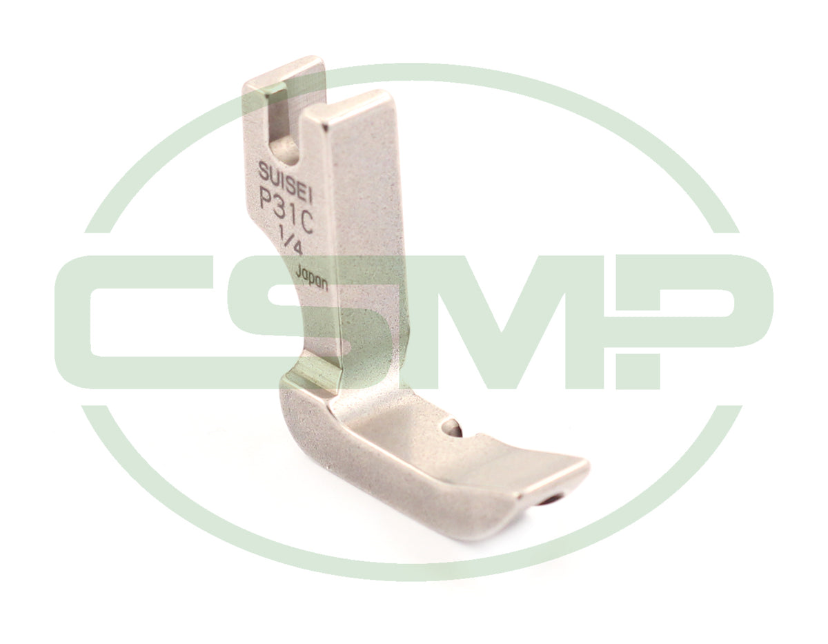 Suisei P31CX1/4 Left Narrow Piping Foot 1/4" (6.4mm)