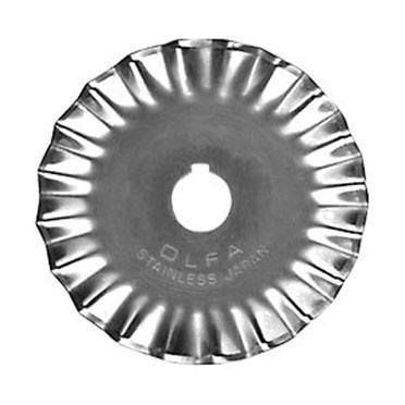 Pinking Blade For Olfa's 45mm Rotary Cutter