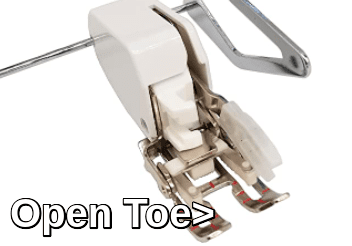 Premium "Open Toe" Walking Foot Wide