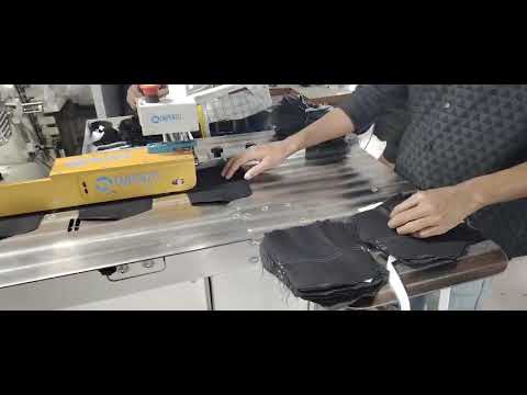 Automatic Pocket Hemmer Kansai 3 Needle Chain Stitch Denim Machine