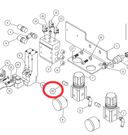 air controler for inner squezing Flat-for-high-speed-feed-of-the-arm-machine-for-heavy-material - Empenzo Automated Sewing Systems