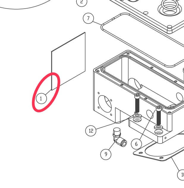 External Thread Cutter Device for Pocket Facing Top Cover Stitch Machine 222545