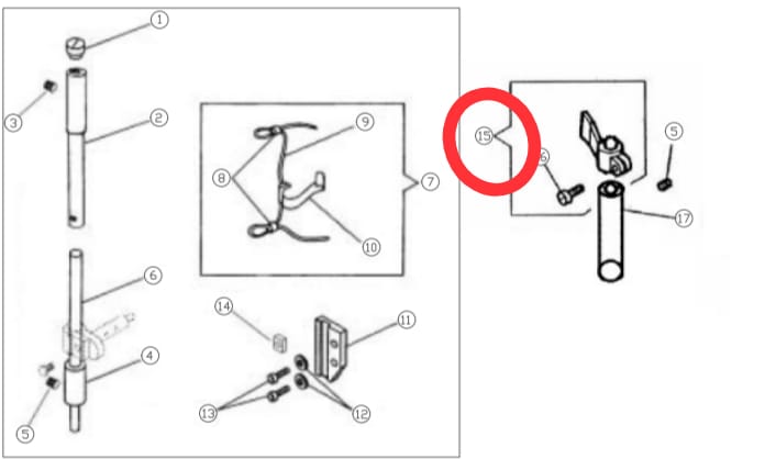 Presser Bar Lifting Assemly-for-high-speed-feed-of-the-arm-machine-for-heavy-material - Empenzo Automated Sewing Systems
