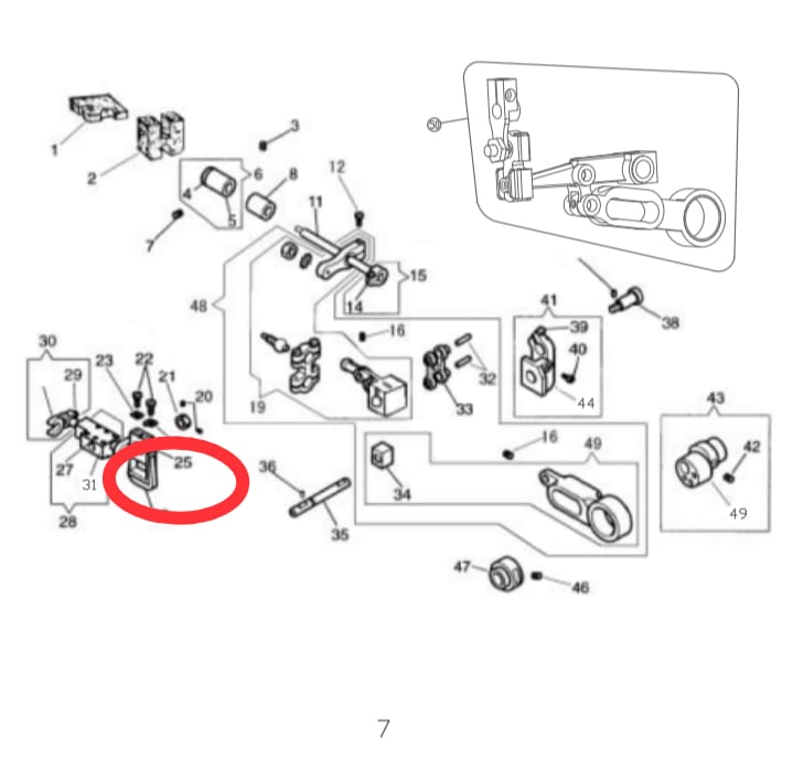 Sllde Block For FOA - Empenzo Automated Sewing Systems