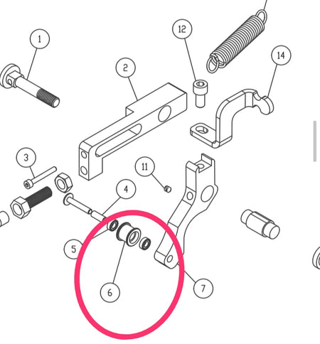 Pressure arm  For High Speed Feed Of The Arm Machine For Heavy Material - Empenzo Automated Sewing Systems