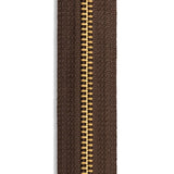YKK #5 Brass Continuous Zipper Roll