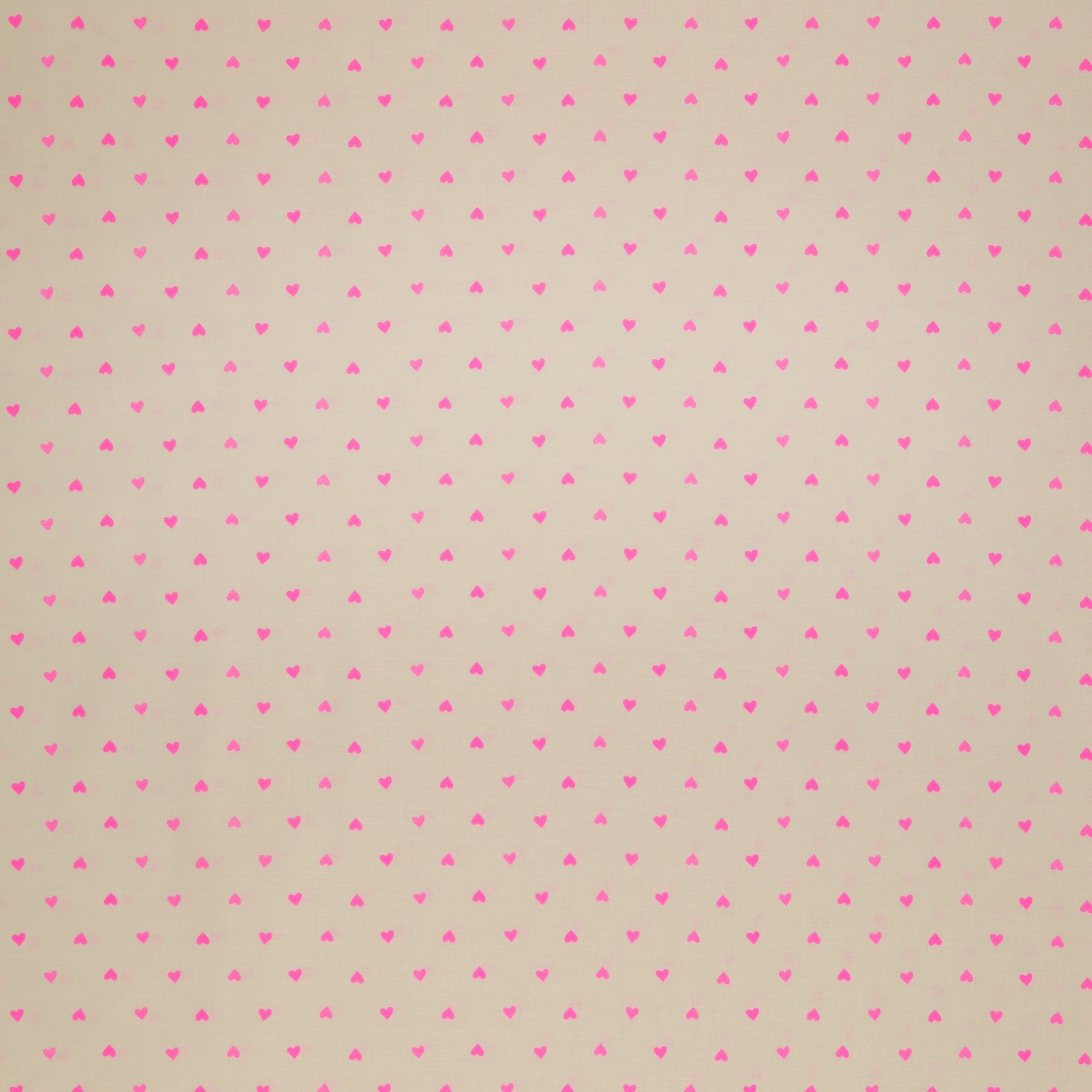 Trinketry Fabric Collection - Hearts Neon Rose