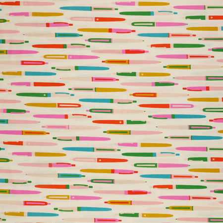 Trinketry Fabric Collection - Pens Natural