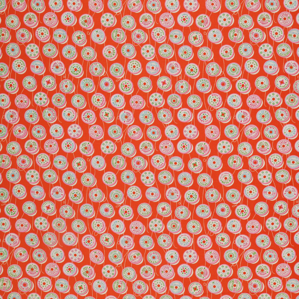 Trinketry Fabric Collection - Spools Goldfish