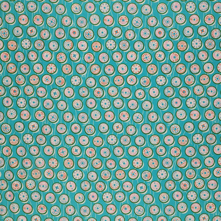 Trinketry Fabric Collection - Spools Turquoise