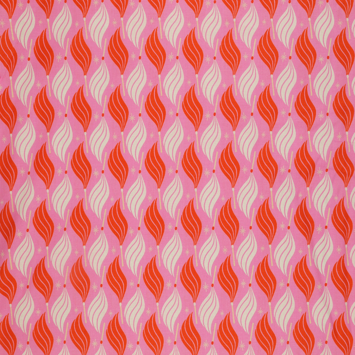 Trinketry Fabric Collection - Lit Flamingo