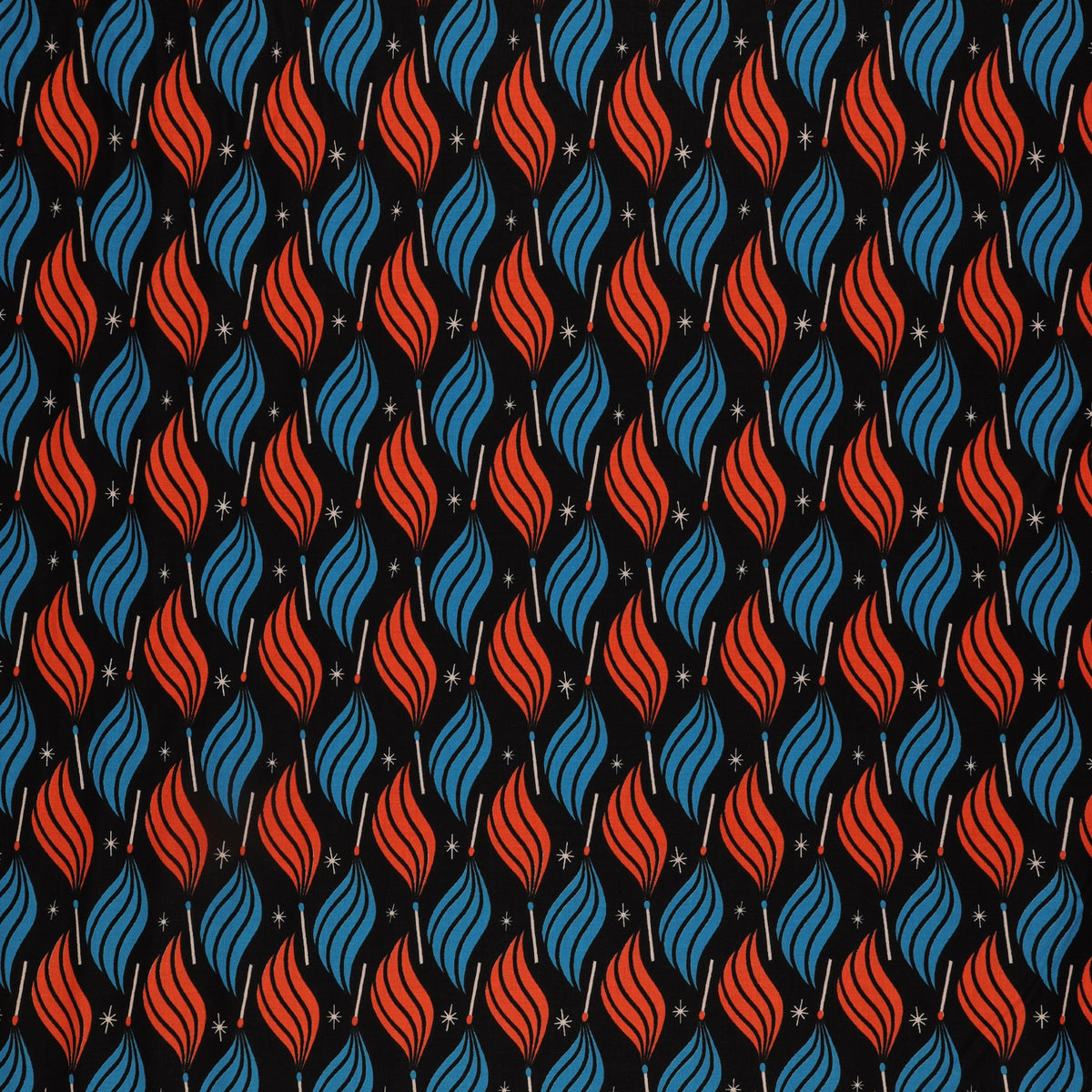 Trinketry Fabric Collection - Lit Black