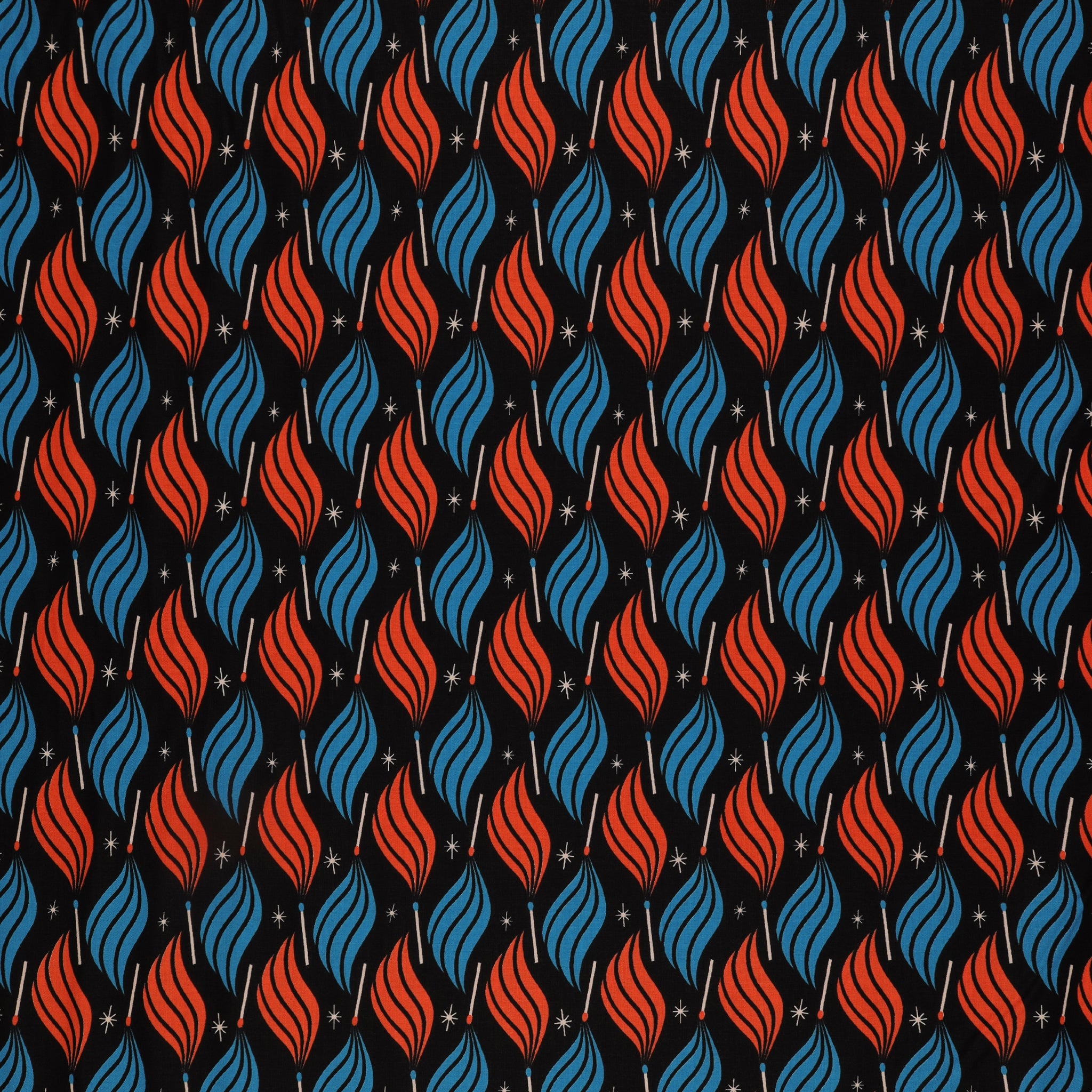 Trinketry Fabric Collection - Lit Black