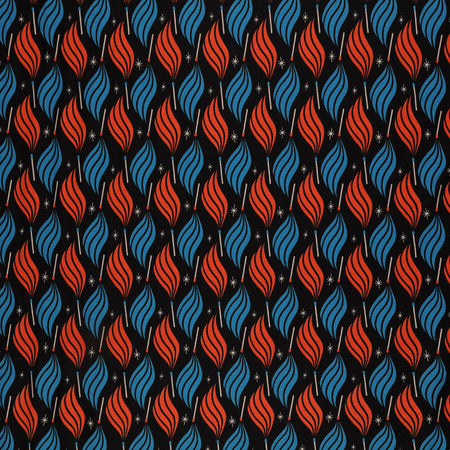 Trinketry Fabric Collection - Lit Black