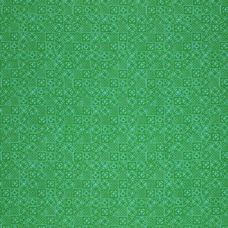 Poolside Too Fabric Collection - Architectural Blocks Verdant
