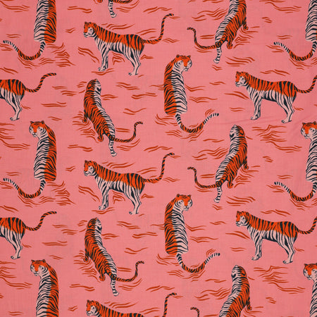 Poolside Too Fabric Collection - Tigress Sorbet