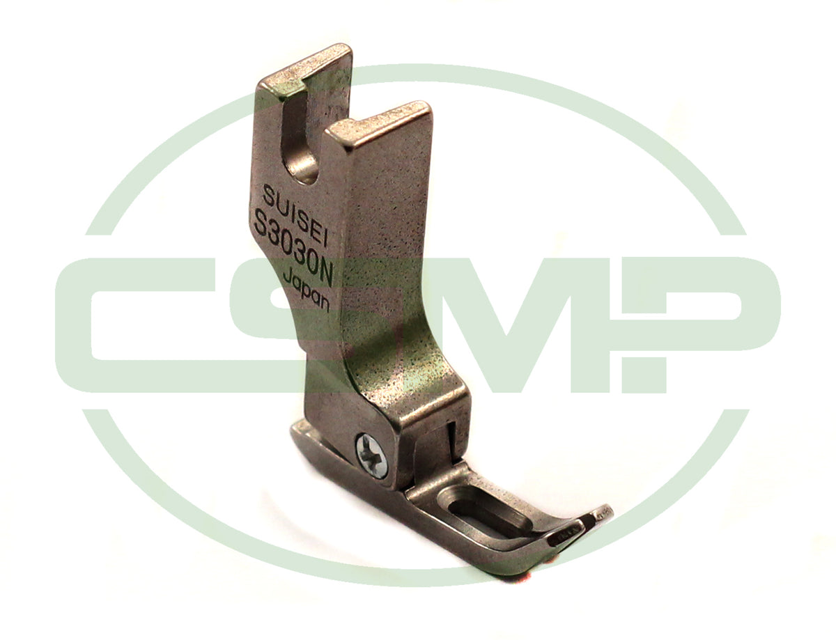 Suisei S3030N Hinged Zipper Foot, Needle Feed