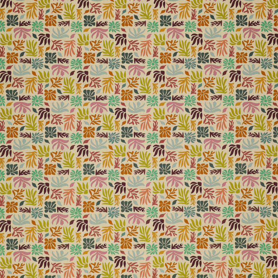 GeoBloom Fabric Collection - Botanical Tiles