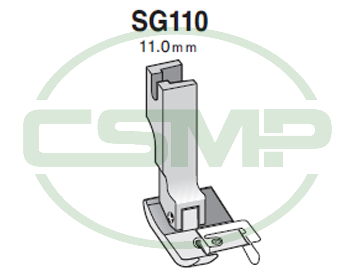 Suisei SG110 Spring Guide Hinged Foot 11mm