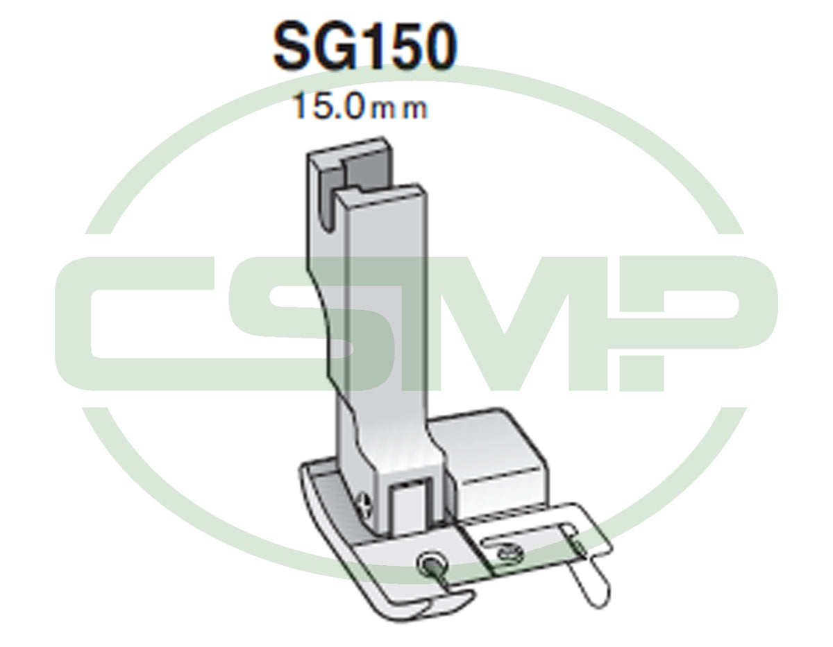 Suisei SG150 Spring Guide Hinged Foot 15mm