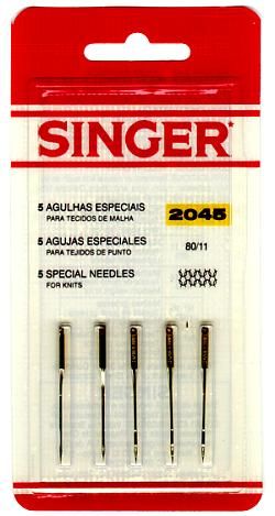 BALL POINT For Stretch Fabrics. For ALL Home Machines #2045