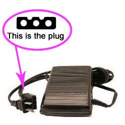 SINGER Foot Pedal 353713
