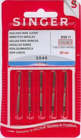 HEM STITCH & Wing Needles 2040 5 Pack
