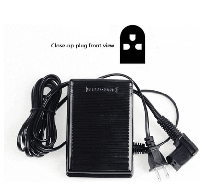Foot Pedal & Cord "Built to Last" Free Shipping