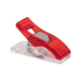 Clover Wonder Clips - Red/Silver - 1" X 3/8" - 10/Pack