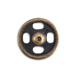 Sew-On Snaps - Antique Brass