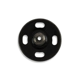 Sew-On Snaps - 1" / 25mm - 4/Pack - Black