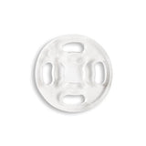 Nylon Sew-On Snaps - 12 Sets/Pack - Clear