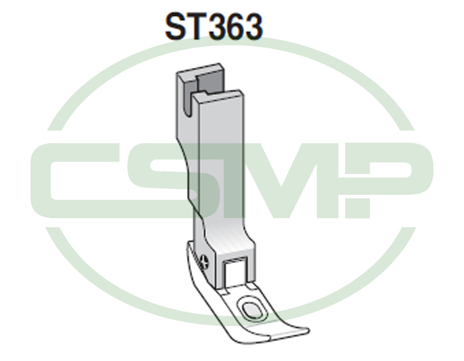 Suisei ST363 Teflon Zipper Foot