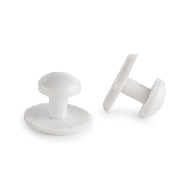 Plastic Front Shirt Studs - 144/Pack