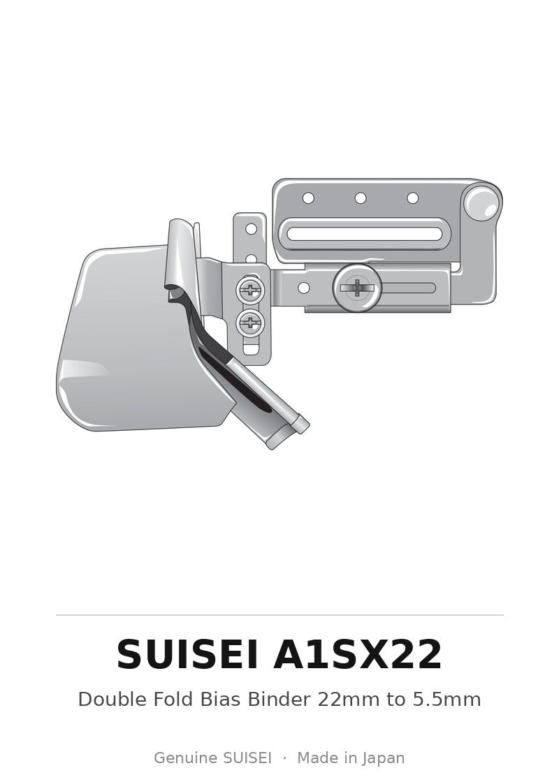 Double Fold Bias Binder 22mm to 5.5mm - Suisei A1SX22