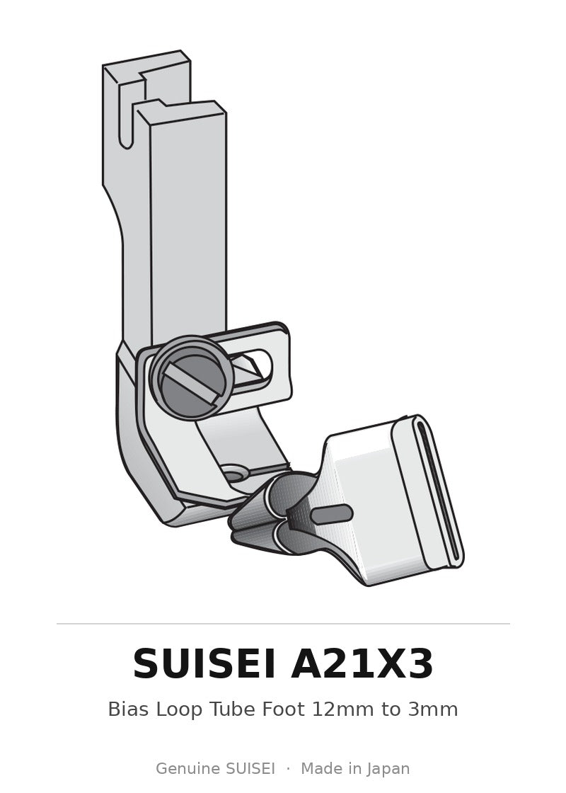 Bias Loop Tube Foot 12mm to 3mm - Suisei A21X3