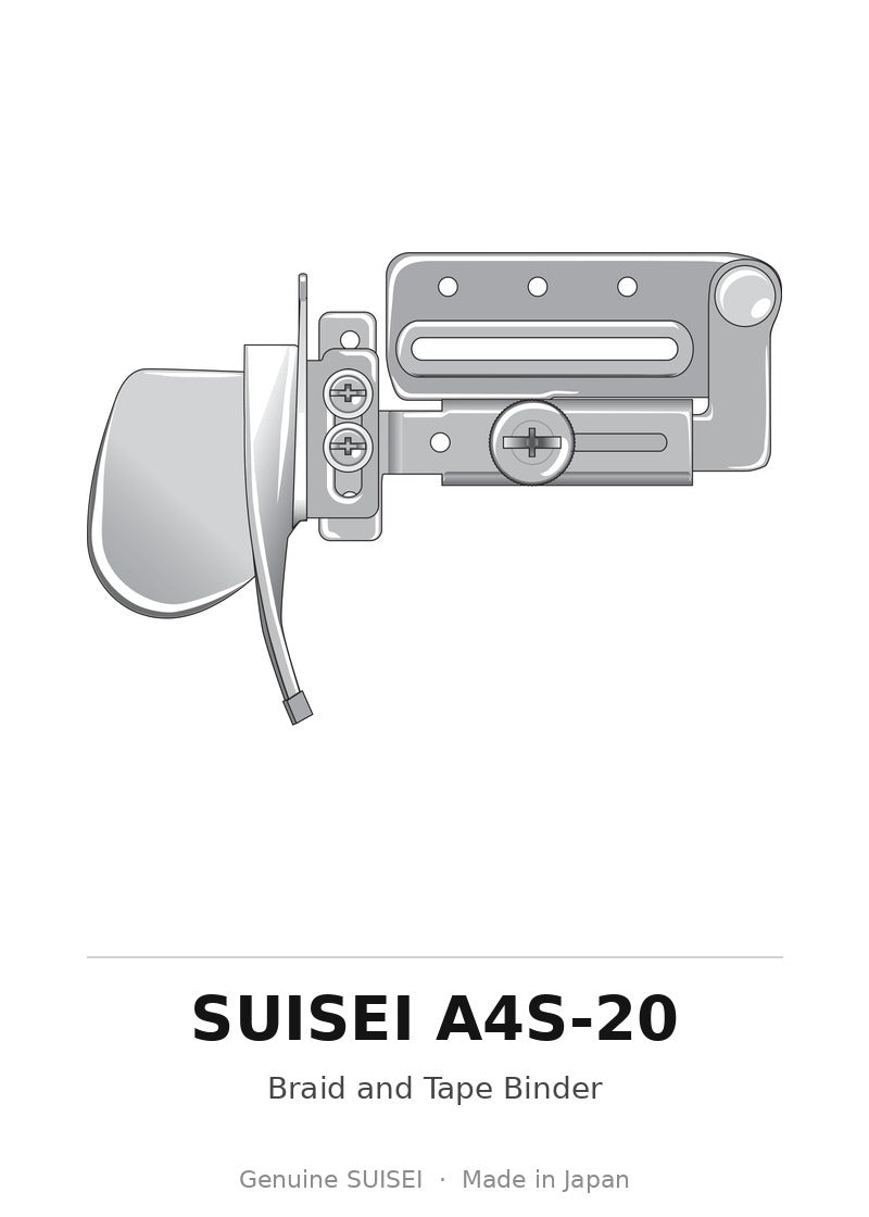 Braid and Tape Binder - Suisei A4S-20