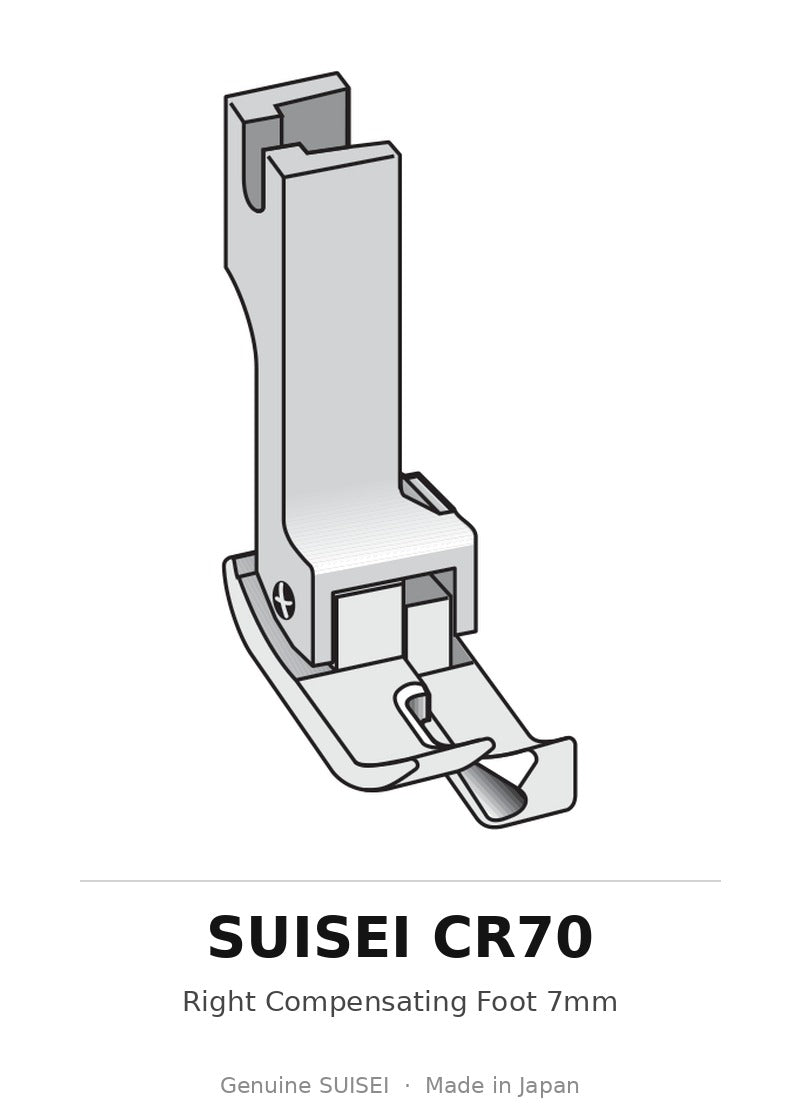 Right Compensating Foot 7mm - Suisei CR70