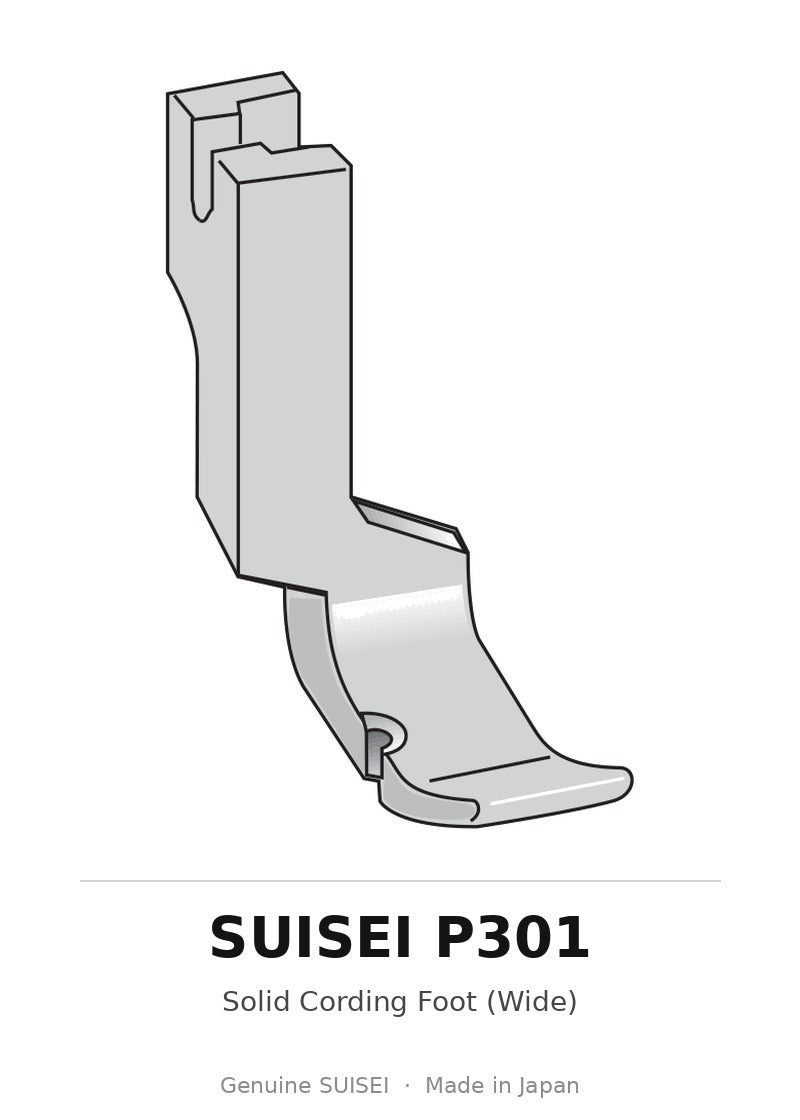 Solid Cording Foot (Wide) - Suisei P301