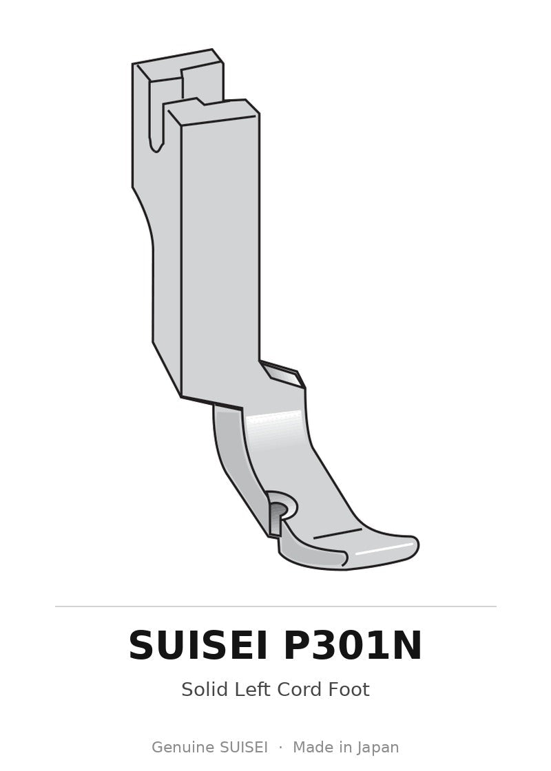 Solid Left Cord Foot - Suisei P301N