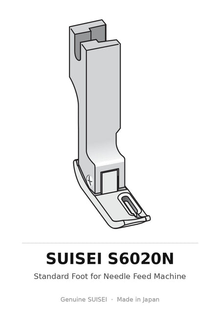 Standard Foot for Needle Feed Machine - Suisei S6020N