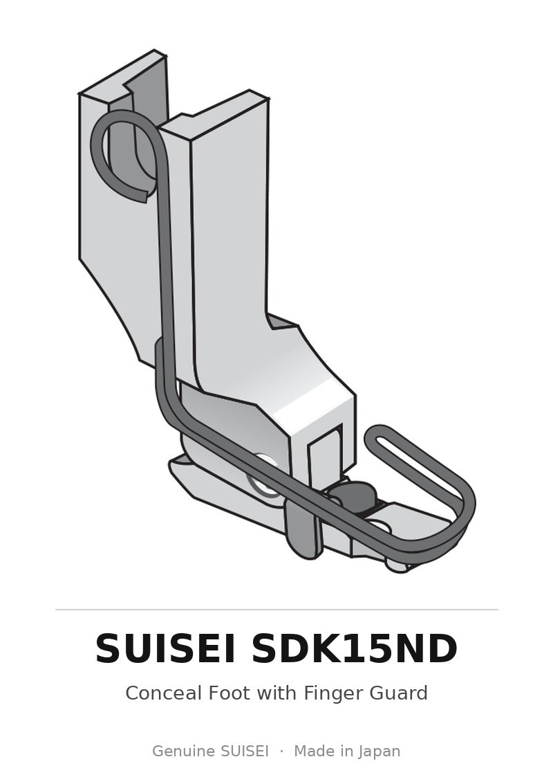 Conceal Foot with Finger Guard - Suisei SDK15ND