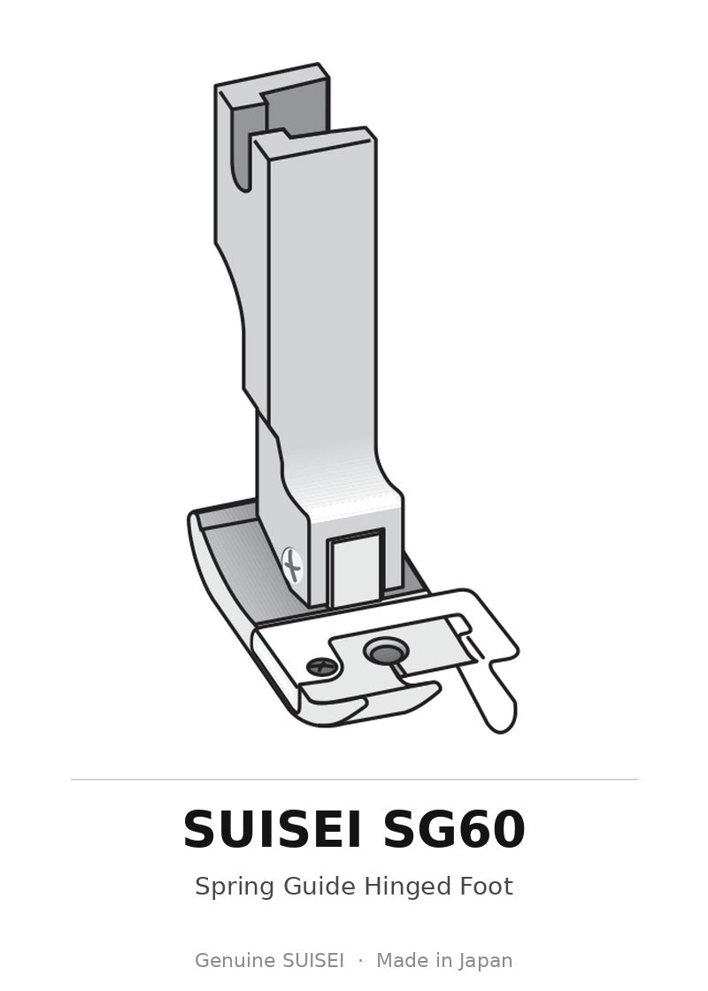 Spring Guide Hinged Foot - Suisei SG60