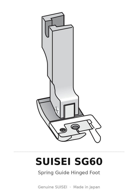 Spring Guide Hinged Foot - Suisei SG60