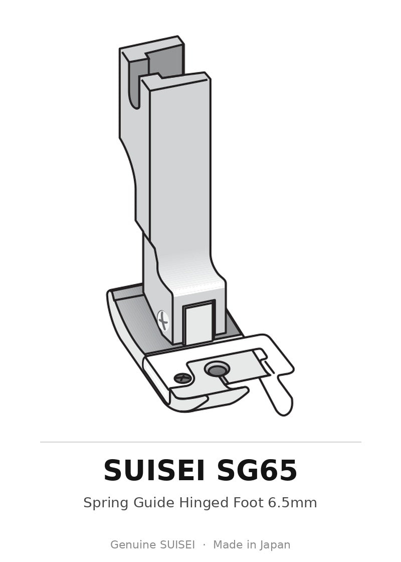 Spring Guide Hinged Foot 6.5mm - Suisei SG65