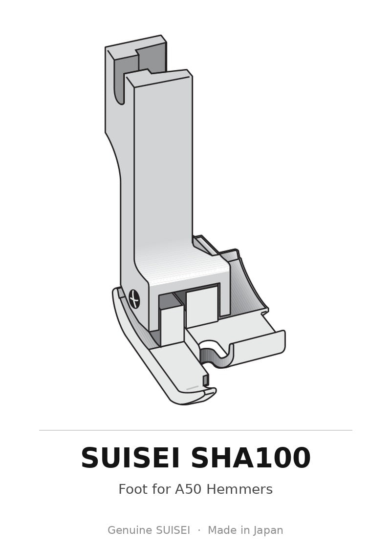 Foot for A50 Hemmers - Suisei SHA100